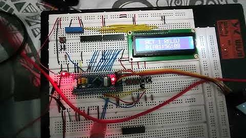 Reloj haciendo uso de interrupciones   C   Mbed