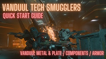 Vanduul Tech Smugglers - Quick Start Guide - Vanduul Metal & Plating and Great Loot!!!