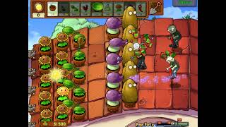 Let's play Plants vs. Zombies - Mini-game 19 - Pogo Party