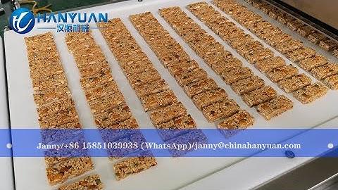 Nuts Cereal Bar Cutting Making Machine|Nuts Bar Making Equipment|Granola bar production line
