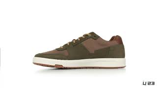 Caterpillar Line Up Canvas Marron