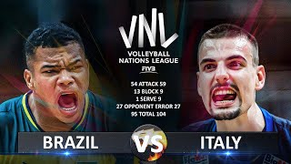 Brazil vs Italy | Men's VNL 2024