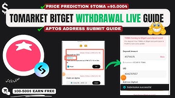 Tomarket Withdrawal Process Bitget Guide: How to Withdraw Tokens to Bitget Wallet and Exchange