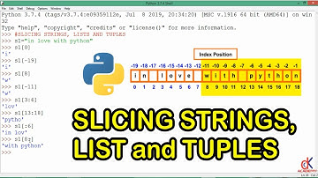 Python 3 Tutorial | Slicing Strings, Lists and Tuples