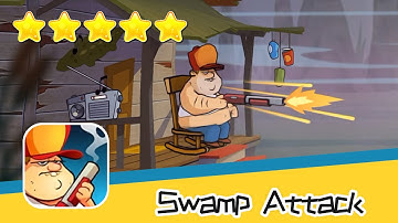 Swamp Attack Level 8-9 Walkthrough Defend Survive Attack! Recommend index five stars
