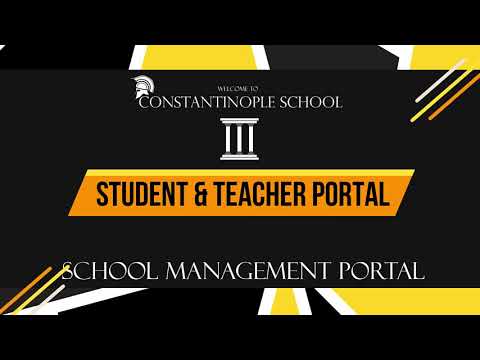 Constantinople School - Teacher/Student Portal