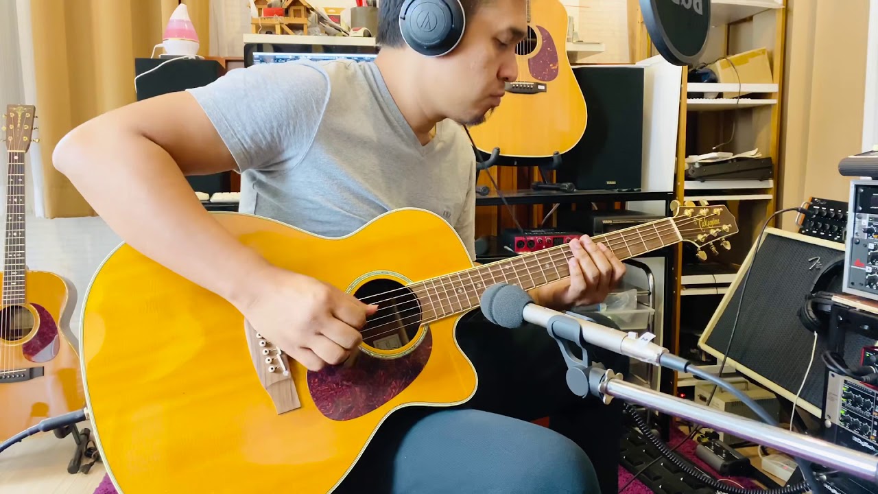 Takamine DMP-713 CT ( top+back Solid) - YouTube