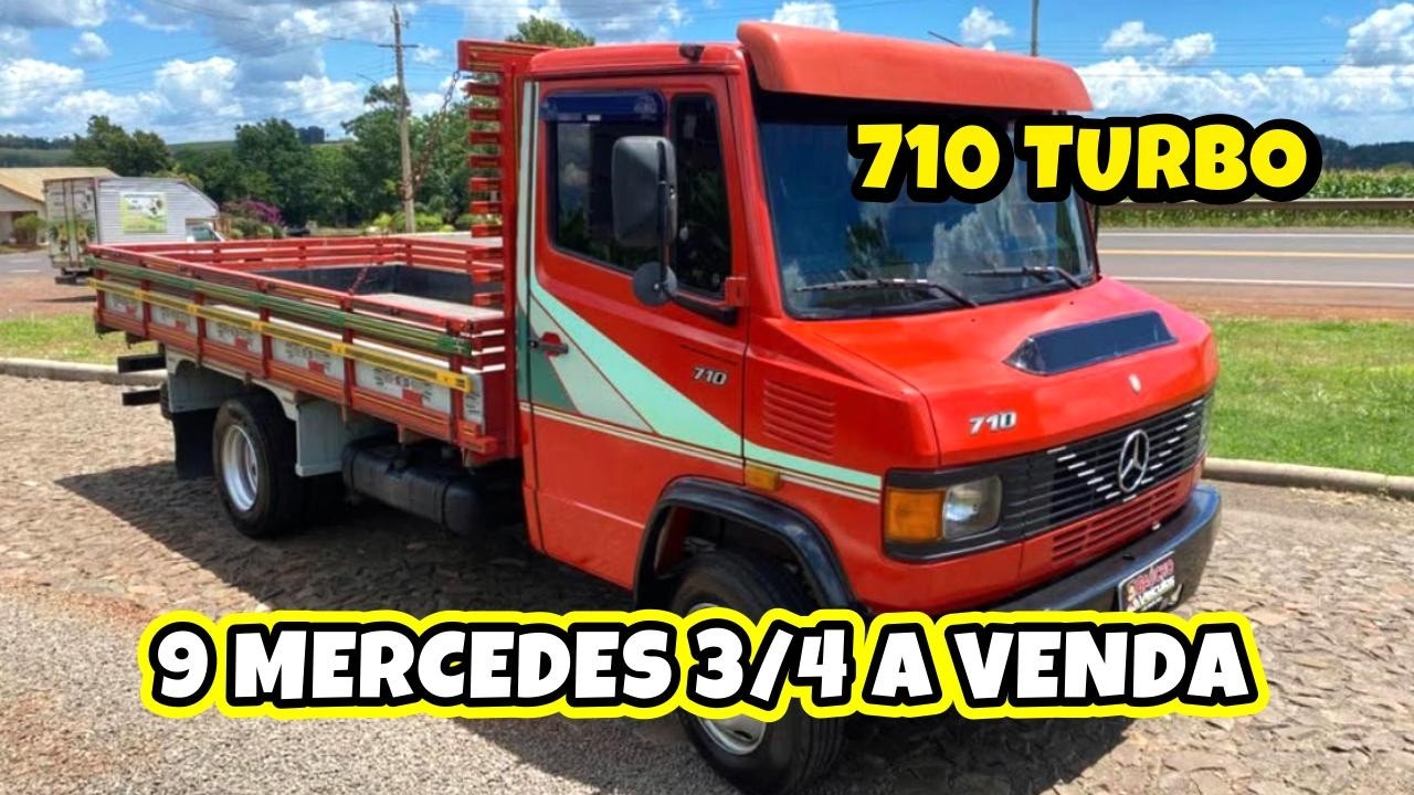 A VENDA 9 MERCEDES BENS CAMINHÕES 3/4 EM MARÇO 2026 NO VÍDEO TEM OS PREÇOS CONTATOS ENTRE OUTROS