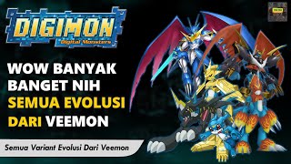 Bahas Lengkap Semua Evolusi Dari Veemon - PEMBAHASAN DIGIMON INDONESIA