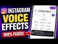 Insta Voice Effects Daily Limit Reached You Reached Your Limit You Can Apply Voice Effects Tomorrow