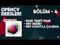Python ile OpenCV Dersleri - Bölüm 4 - HSV Renk Uzayı ve Renk Tespit Etme