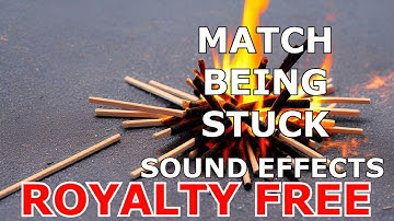 Match Being Struck [Royalty-Free Sound Effect]