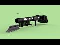 Kalina Ann's Bazooka Cosplay prop fdm Printed part 9. Mp3 Song