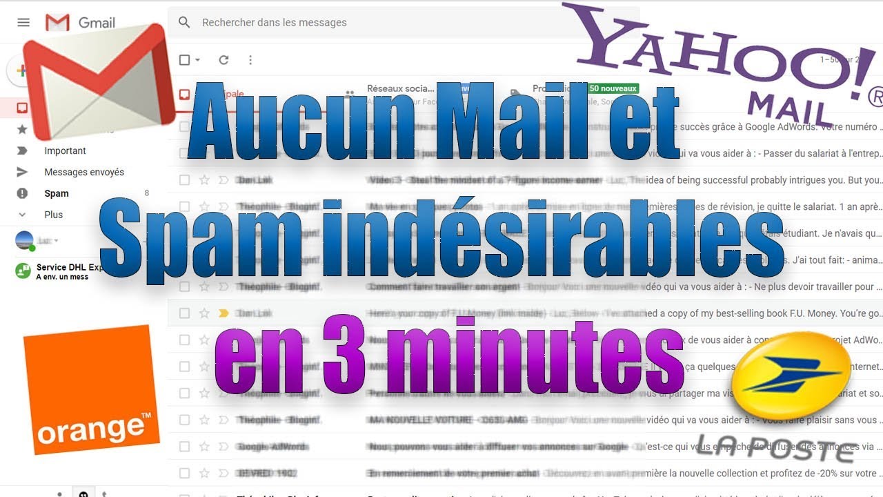 COMMENT NE PLUS RECEVOIR DE PUB PAR MAIL ? - YouTube
