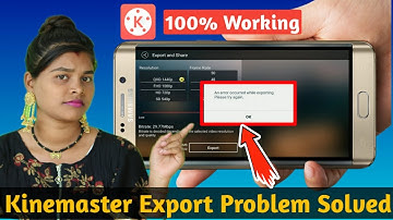 Kinemaster Video Export Problem | how to fix kinemaster exporting error problem | kinemaster_export