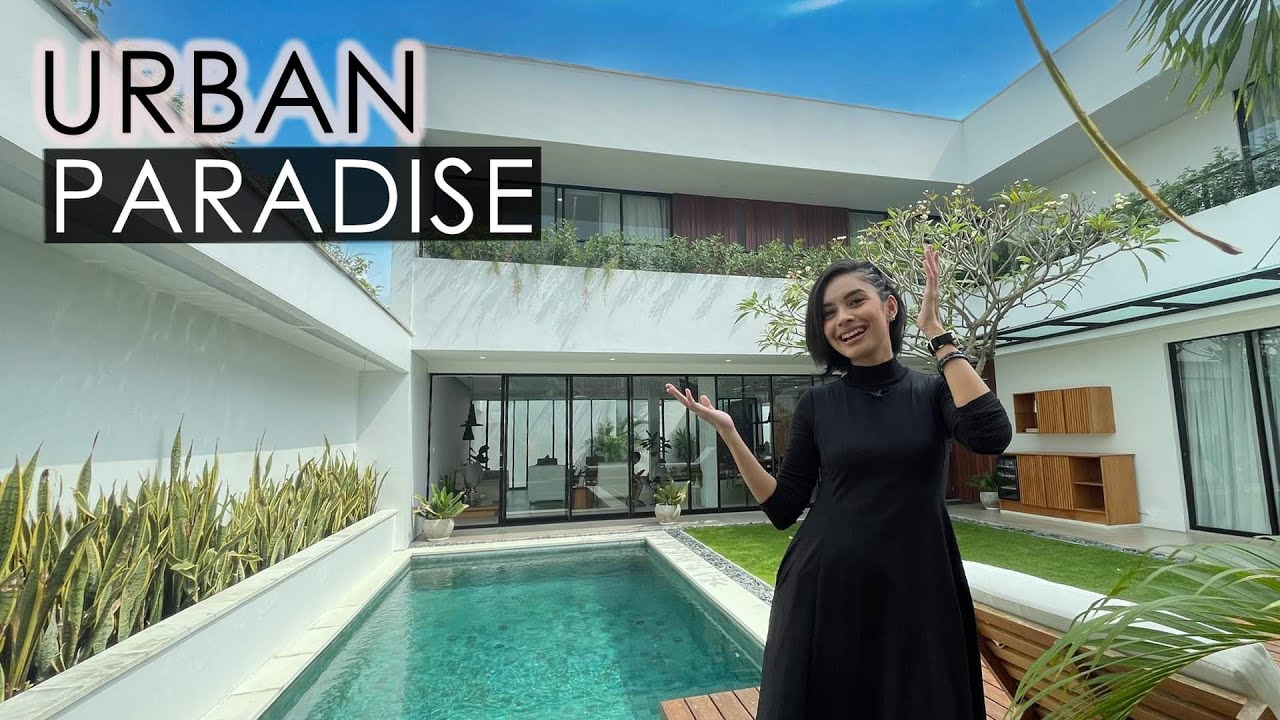 House Tour 372 • Exploring a Beautiful 4-Bedroom Urban Villa in Bali, Indonesia | Presello