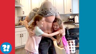 Bear Hug KING   | Family Fails | What The Family Moments