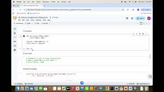 Optional Assignment Recording Part 1 Python Tutorial News