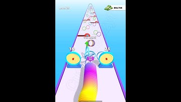 2048 | Circle Stack Run | Level Up Circles #ballgamezone #levelup #viralshorts #viralshort #fyp