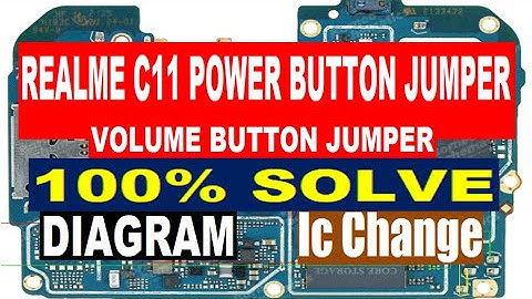 Realme C11 Power Button & Volume Button Jumper | On Off Jumper Solution | Volume Jumper Solution