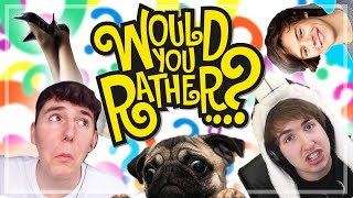 Pugs and Cannibalism! | Would You Rather w/ MyNamesChai