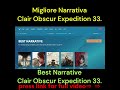 Best Narrative per me : Clair Obscur  Expedition 33. #gameplay #gaming #xbox #playstation #pc