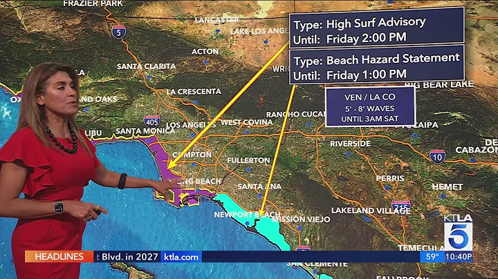 KTLA 5 News weather forecast - Wednesday Nov. 5, 2025.