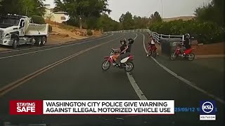 Washington City police chief urges community to keep golf carts, ATVs off public roads