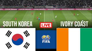 🔴 EN DIRECT : Corée du Sud vs Côte d'Ivoire | Matchs amicaux 2026 | Streaming intégral du match