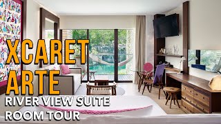 Xcaret Arte River View Suite - Casa de la Musica  Room Tour  🛏️