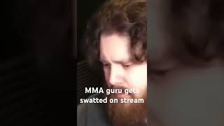 Mma Guru Gets Swatted Live On Stream Full Clip