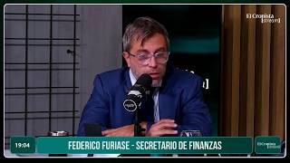El Secretario de Finanzas, Federico Furiase, dialogó con Julian Yosovitch por Cronista Stream
