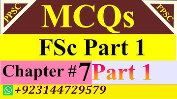 PPSC Lecturer Mathematics Preparation | FPSC Lecturer Mathematics Preparat | FSc Part 1 Chap 7 MCQs.