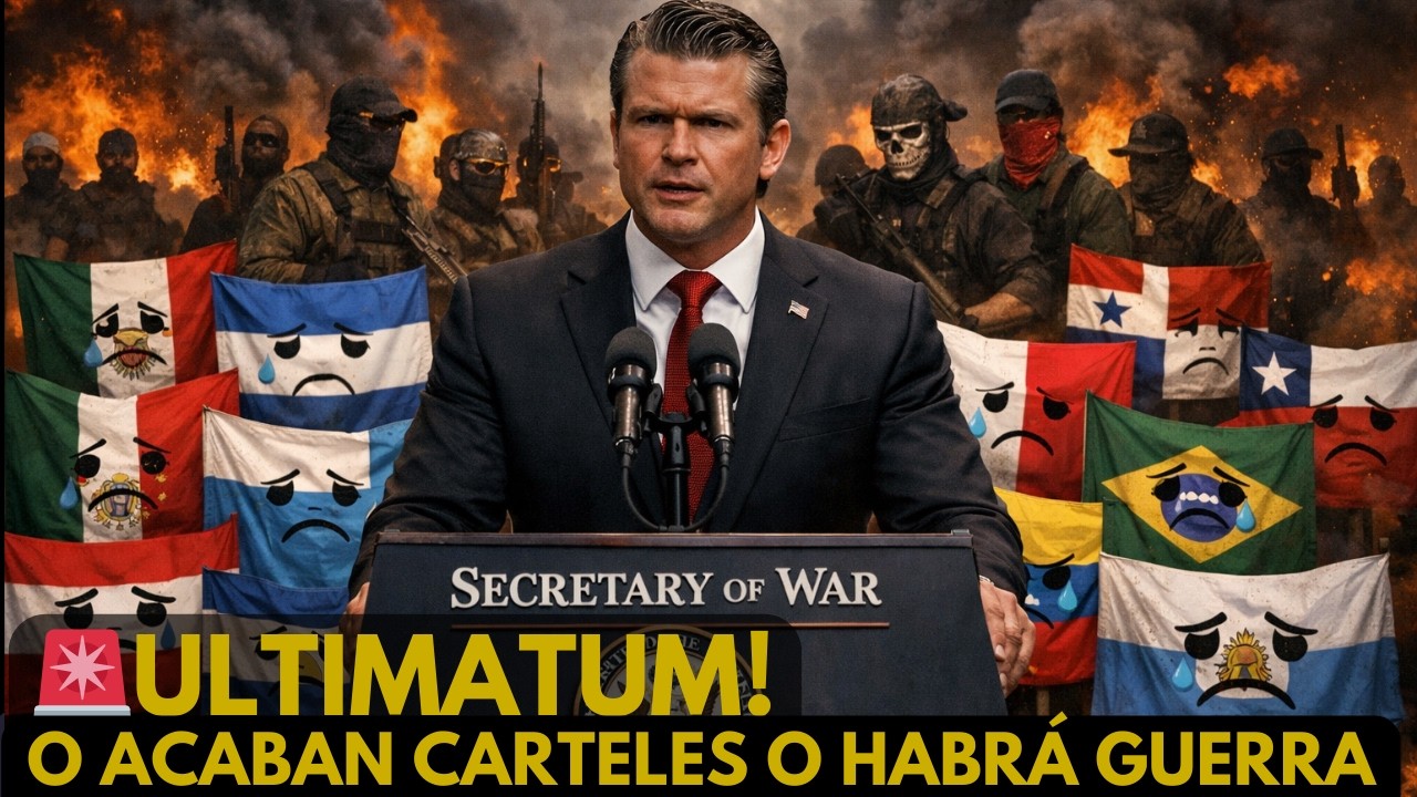 🔴 ULTIMÁTUM DE WASHINGTON: O COMBATEN AL NARCO… O INTERVIENE EE.UU