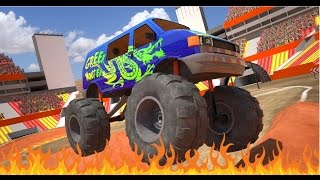 Crazy Driver Monster Truck 3D - Android Gameplay HD screenshot 5