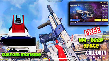 How to Get FREE P2W M4 Deep Space Gun Skin in COD Mobile || Codm Strongbox opening with gold coupon