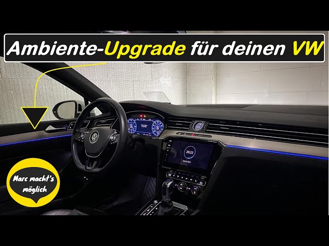 Ambientebeleuchtung für VW Passat inkl. Einbau (Nachrüstung)