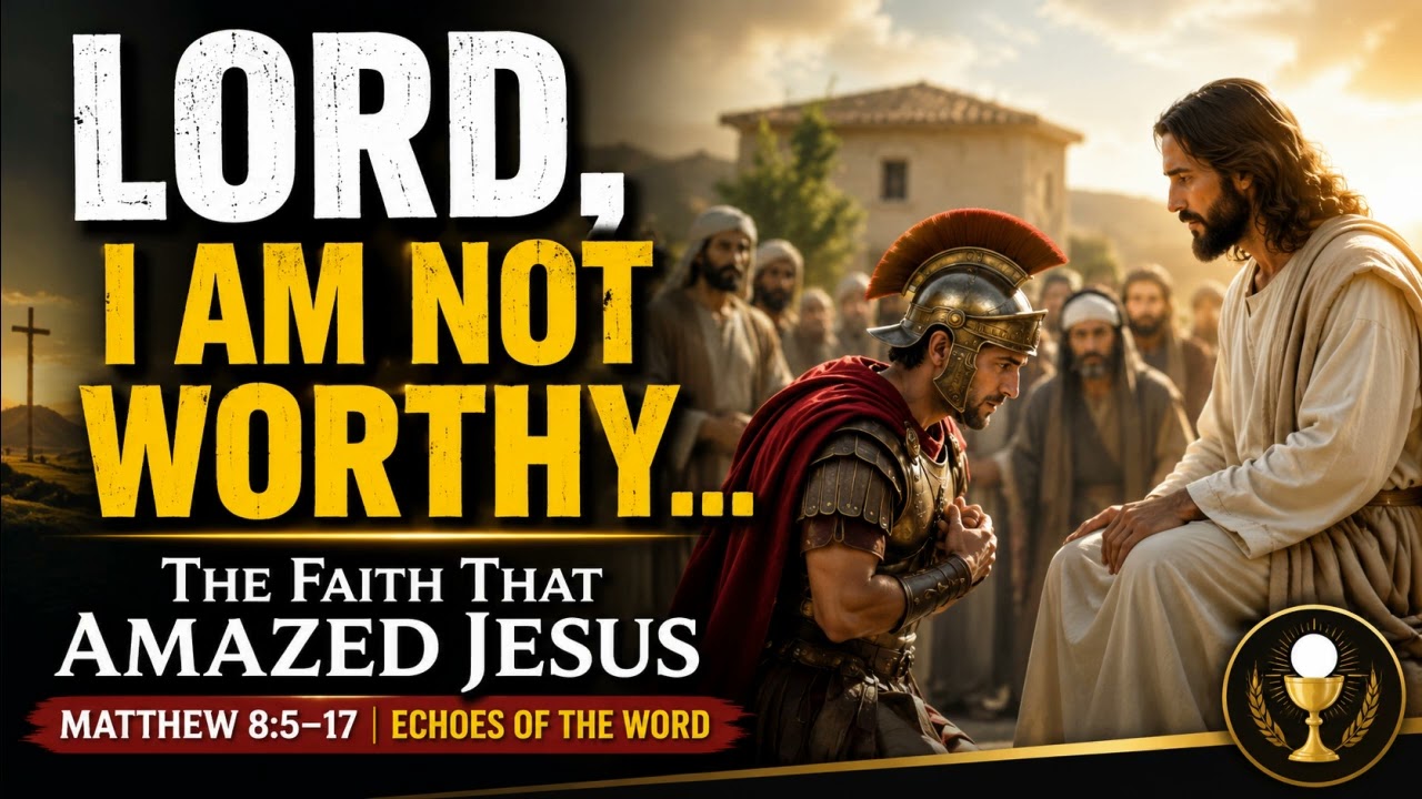 Lord, I Am Not Worthy: The Centurion's Secret to True Greatness/ECHOES OF THE WORD/27 June 2026