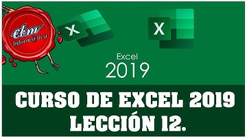 CURSO DE EXCEL 2019 DESDE CERO - 12 FUNCIONES DE FECHA Y HORA