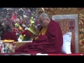 The dalai lama bodhgaya stupa kalachakra 2012