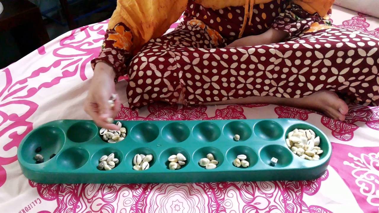 Cara menghabiskan biji congklak ketika ngeceng satu