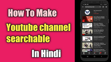 How To Make Youtube Channel Discoverable Easily - Make Your Youtube Channel Searchable