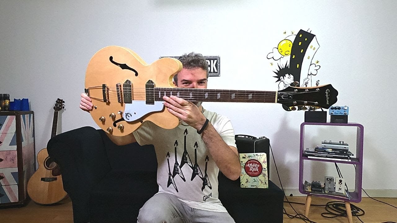 Oggi provo la Epiphone Casino Natural!