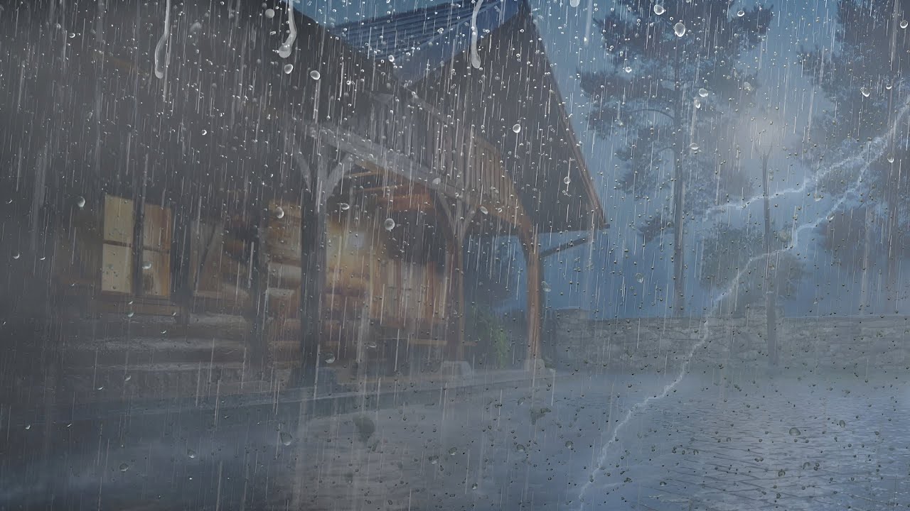 Rain Sounds for Sleeping  🌧️ Fall Asleep Fast | Deep Relaxation & Stress Relief