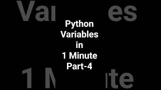 Python Variables in 1 Minute | Part 4: Dictionaries, Tuples & Sets | #shorts