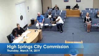 March 14, 2019 City Commission Meeting