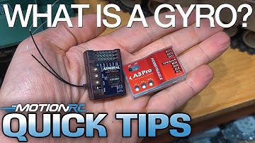 To Gyro or Not to Gyro | Quick Tip | Motion RC