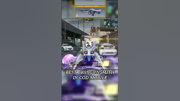 Best BK57 Gunsmith with No Recoil in CODM #shorts #bk57gunsmith