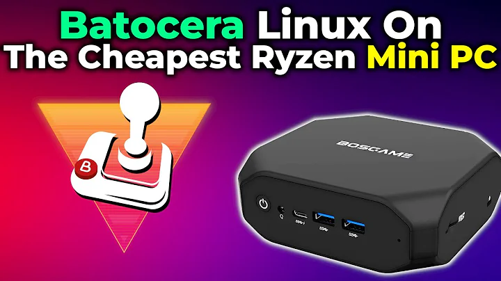 Batocera Linux en Mini PC BOSGAME U32 | Prueba de Emulador de Dolphin