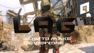 Black Ops 2 Glitch - How to make everyone lag without a lag switch